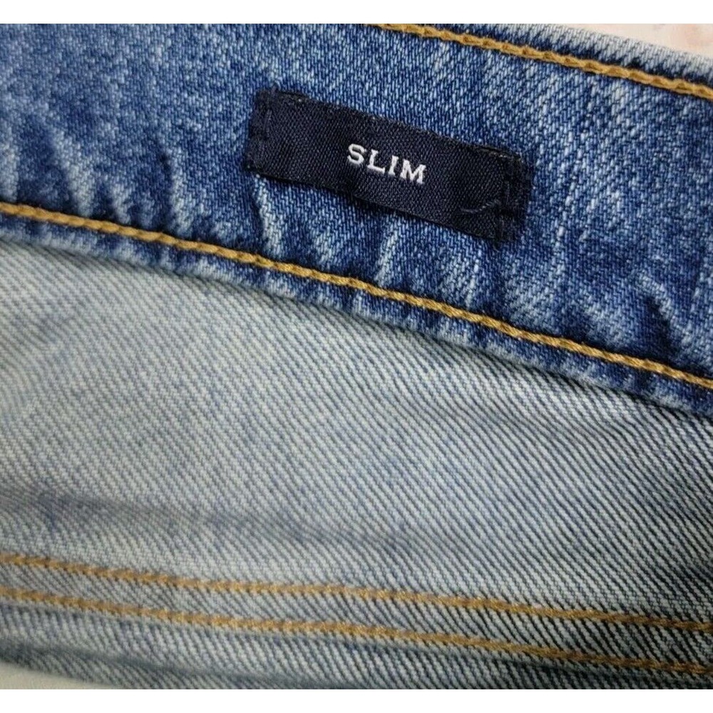 J CREW Re-Imagined Flex Slim Blue Men Jeans Size 30×32 - Picture 5 of 8